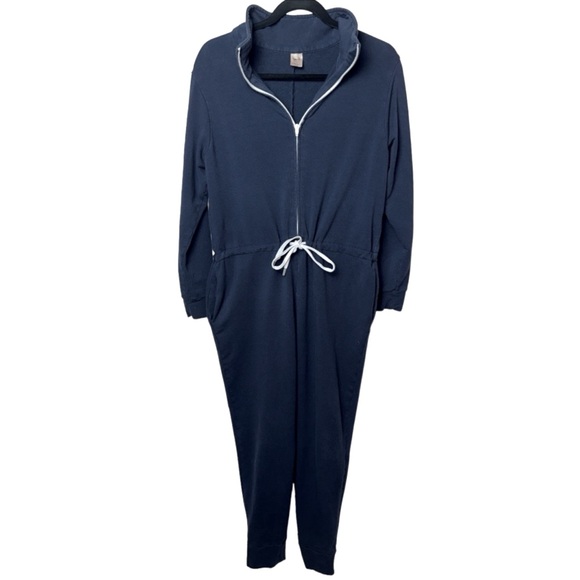 SMASH + TESS Shay Jumpsuit Navy Blue Romper Jillian Harris One Piece Loungewear - Picture 8 of 14